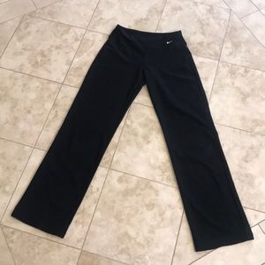 Black extra small Nike fit dry athletic pants